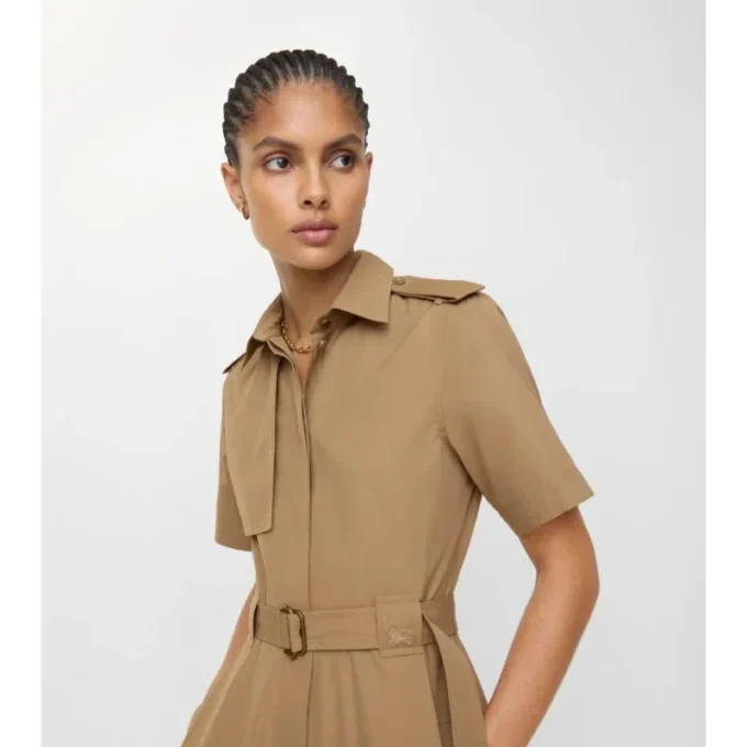 Shirtkleid aus Baumwollpopeline