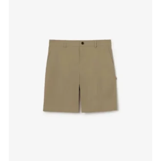 Shorts aus Baumwolltwill