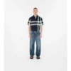 Slim-Fit-Hemd aus Baumwolle mit Karomuster