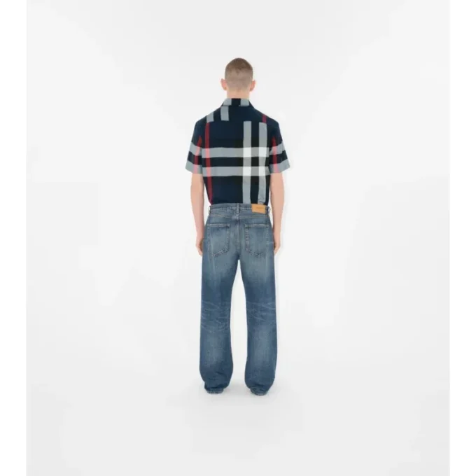 Slim-Fit-Hemd aus Baumwolle mit Karomuster