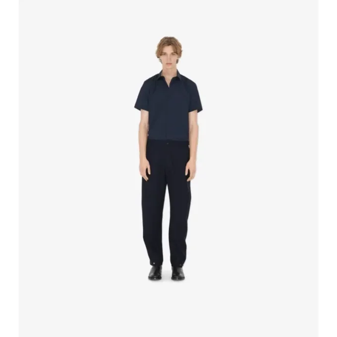 Slim-Fit-Hemd aus Stretch-Baumwolle