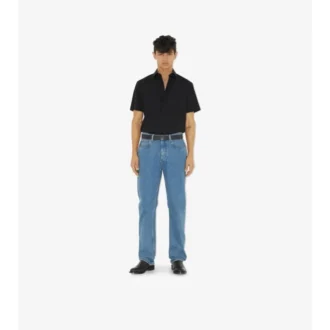 Slim-Fit-Hemd aus Stretch-Baumwolle