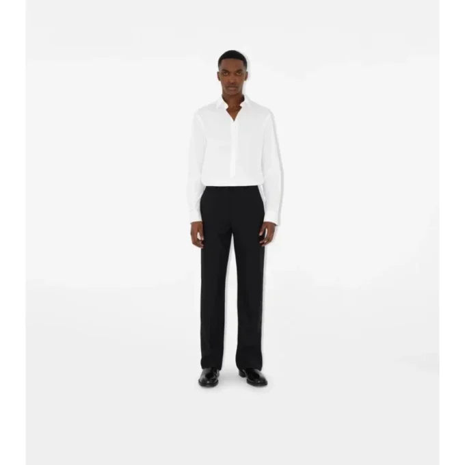 Slim-Fit-Hemd aus Stretch-Baumwolle
