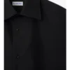 Slim-Fit-Smokinghemd aus Baumwoll-Seide
