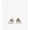 Slip-On-Sneaker aus Baumwoll-Karostoff