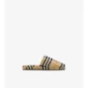 Slipper aus Wollmischung mit Karomuster