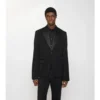 Smokingjacke aus Grain-de-Poudre-Wolle