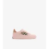 Sneaker aus Leder mit Karomuster
