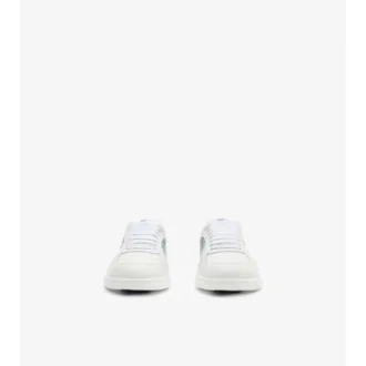 Sneaker aus Leder mit Karomuster