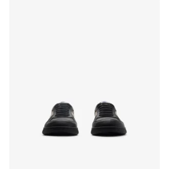 Sneaker aus Leder mit Karomuster