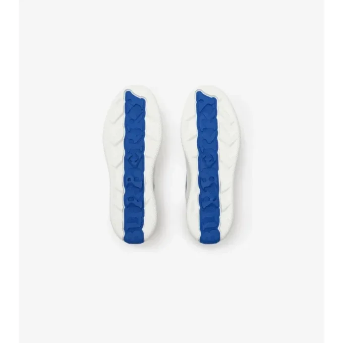 Sneaker aus Leder mit Karomuster