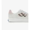 Sneaker aus Leder mit Karomuster