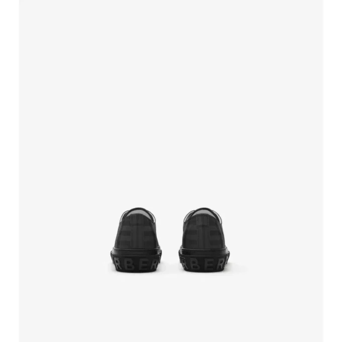 Sneaker aus Nylon-Mischgewebe mit Karomuster