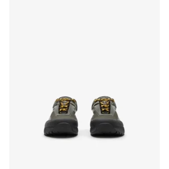 Sneaker „Discover“ mit Karomuster und Mesh 