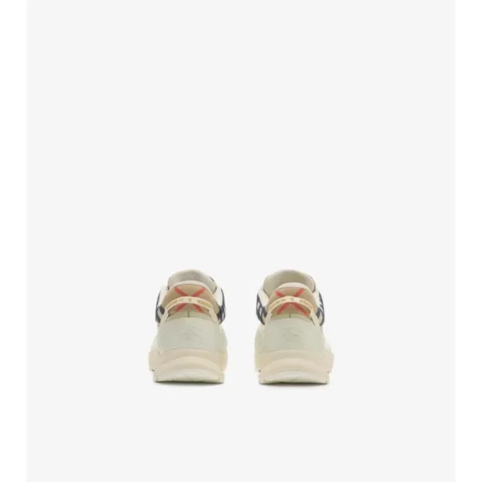 Sneaker „Discover“ mit Karomuster und Mesh 