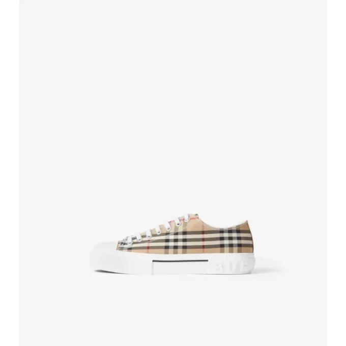 Sneaker mit Karomuster