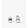 Sneaker mit Karomuster und Leder