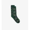 Socken aus Baumwollmischung mit Karomuster