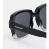 Sonnenbrille mit rechteckigem Rahmen und Logo-Detail