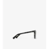 Square-Sonnenbrille mit Karomuster 