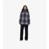 Steppjacke mit Karomuster