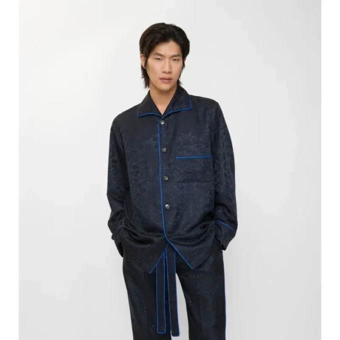 Sunflower Seiden-Pyjamahemd