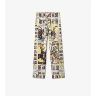 Tarot-Seiden-Pyjama-Hose