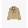Trenchjacke aus Baumwolle
