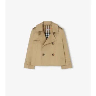 Trenchjacke aus Baumwolle