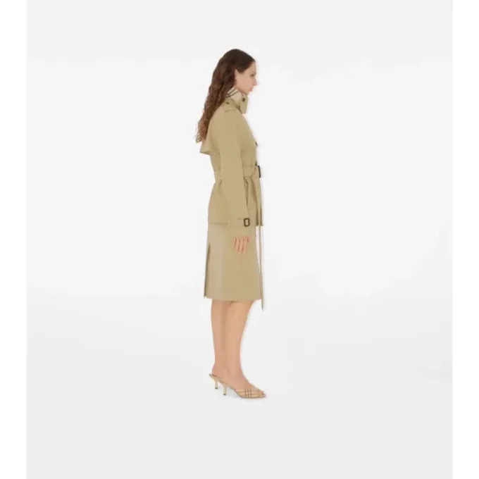 Trenchjacke aus Baumwollmischung