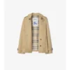 Trenchjacke aus Baumwollmischung