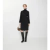 Trenchkleid aus Wolle