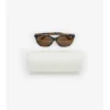 Tubular Check Runde Sonnenbrille
