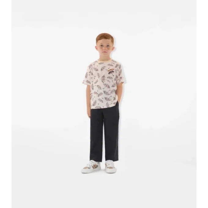 Umbrella-Baumwoll-T-Shirt