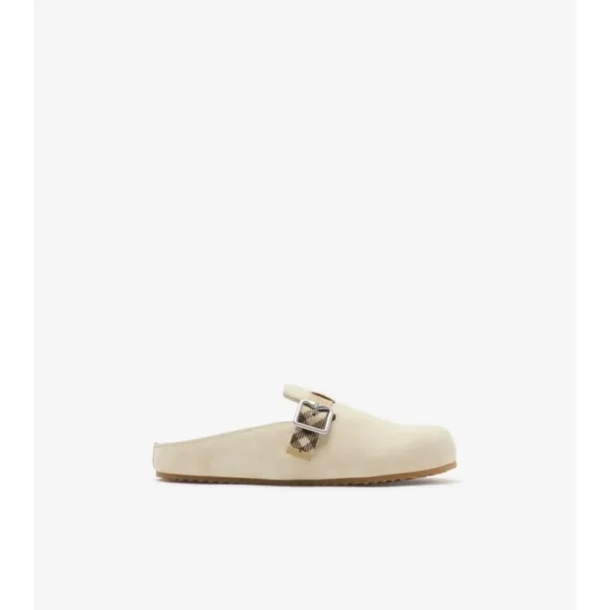 Urchin-Clogs aus Wildleder