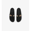 Urchin-Clogs aus Wildleder mit Karomuster
