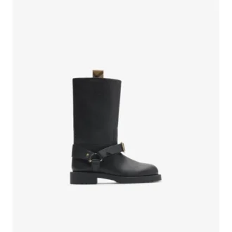 Weiche Sattelstiefel aus Leder