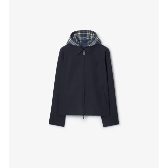 Wendbare Baumwolljacke mit Karomuster