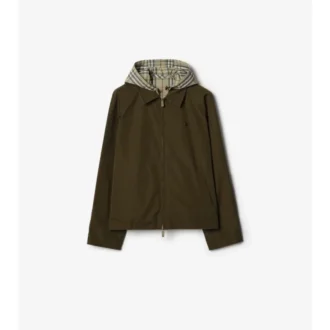 Wendbare Baumwolljacke mit Karomuster