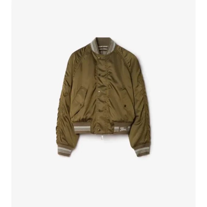 Wendbare Bomberjacke aus Nylon