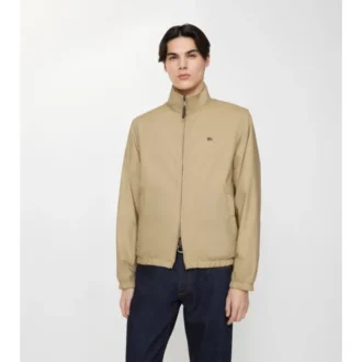 Wendbare Harrington-Jacke aus Baumwolle