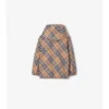 Wendbare Jacke aus Baumwollmischung mit Karomuster
