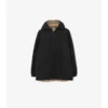Wendbare Kapuzenjacke aus Nylon mit Karomuster