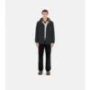 Wendbare Kapuzenjacke aus Nylon mit Karomuster