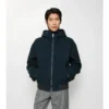 Wendbare Kapuzenjacke aus Wolle