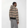 Wendbare Kapuzenjacke aus Wolle