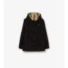 Wendbare Kapuzenjacke mit Karomuster