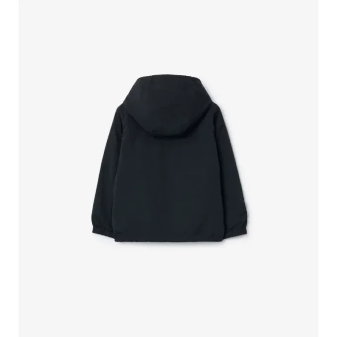 Wendbare Kapuzenjacke mit Karomuster