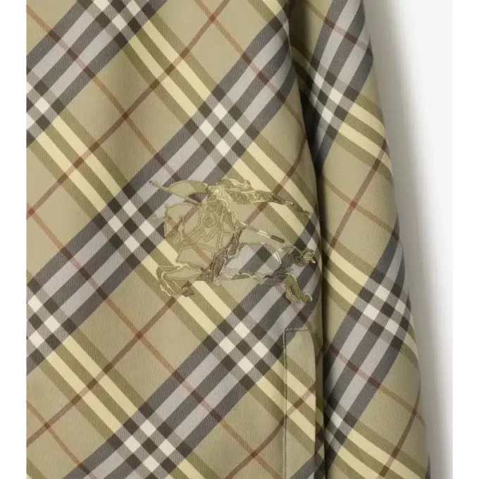 Wendbare Kapuzenjacke mit Karomuster