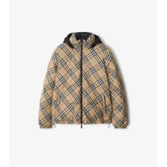 Wendbare Snowdon-Steppjacke mit Karomuster